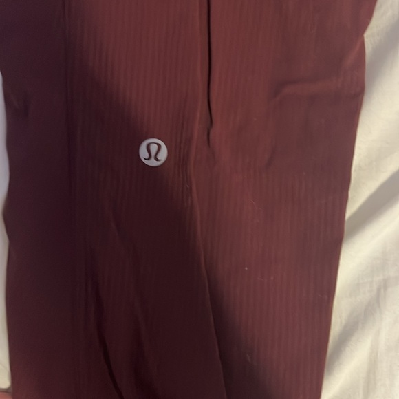 Maroon Lululemon dance studio joggers - Picture 3 of 3